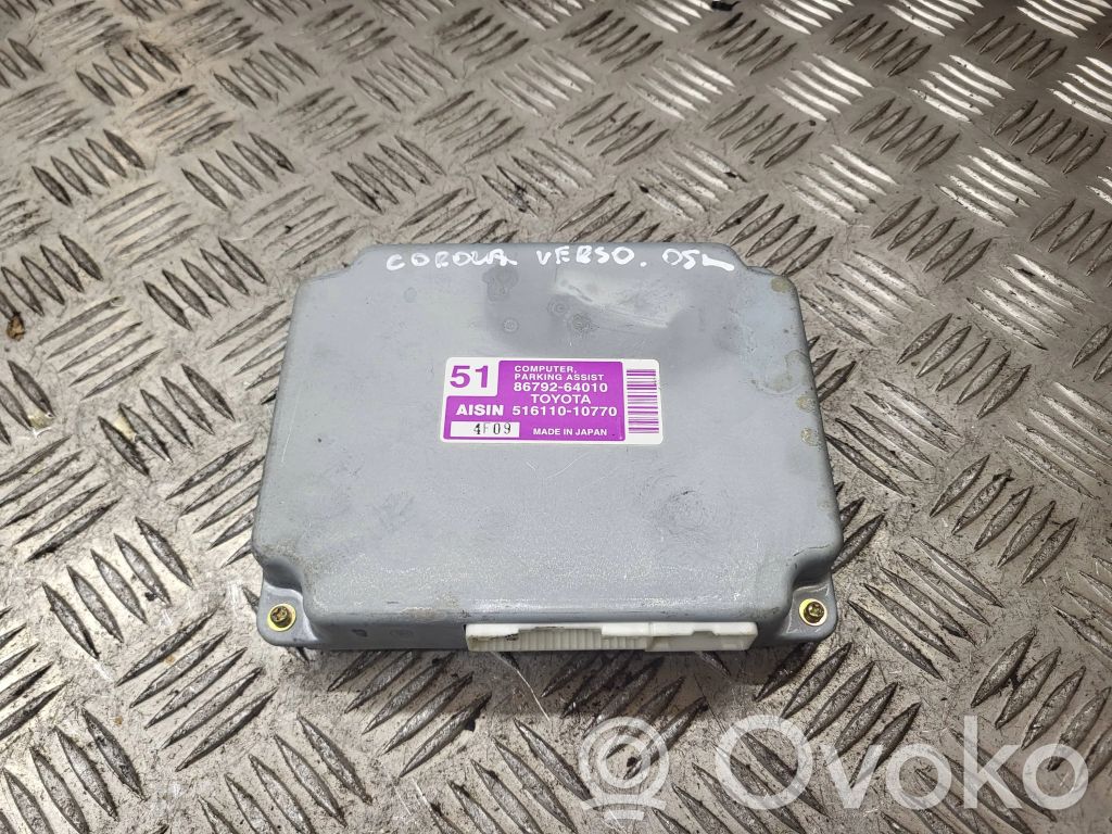 Toyota Corolla Verso E121 Sterownik / Moduł parkowania PDC 