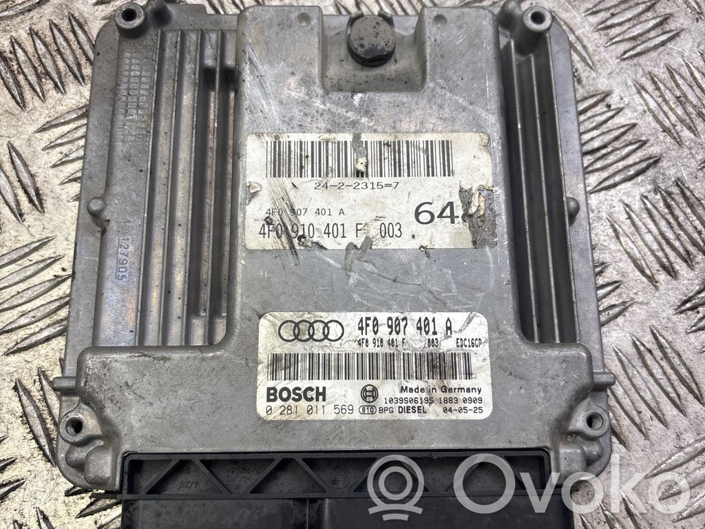 Audi A6 S6 C6 4F Engine control unit/module 
