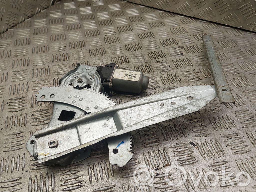 Nissan Note (E11) Rear door window regulator with motor 