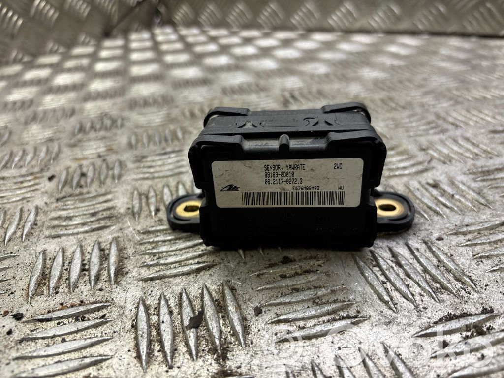 Toyota Yaris ESP acceleration yaw rate sensor 