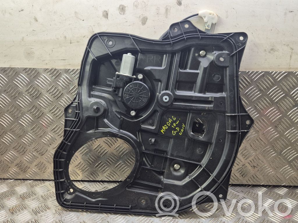 Mazda 6 Macara geam ușă spate cu motor 