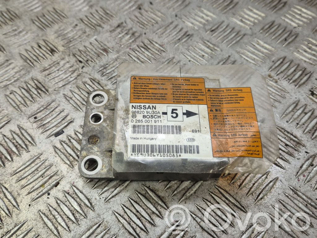 Nissan Note (E11) Airbag control unit/module 