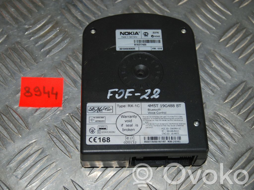 Ford Focus Other control units/modules 