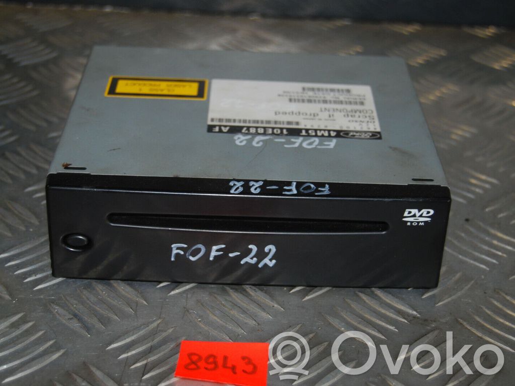Navigation unit CD/DVD player   4M5T10E887AF