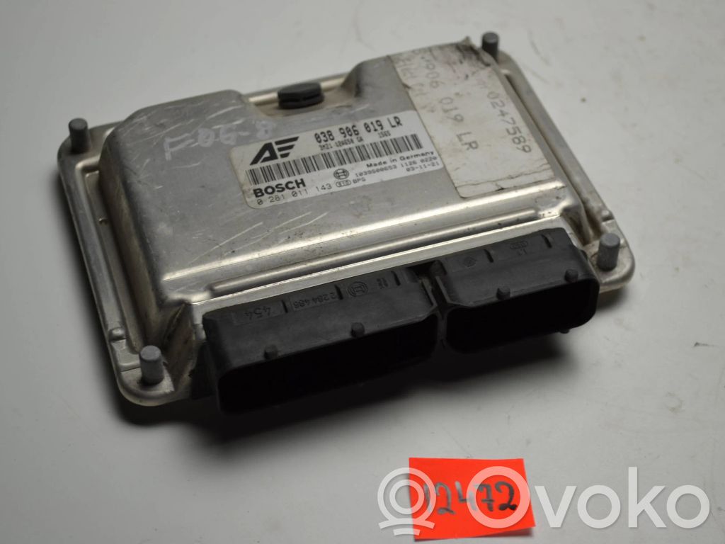 Engine control unit/module   038906019LR,3M2112A650GA,0281011143