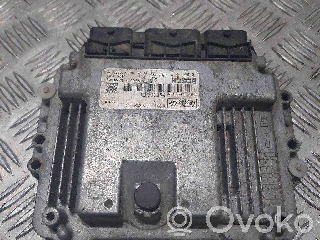 Engine control unit/module   4M5112A650PD,0281011533