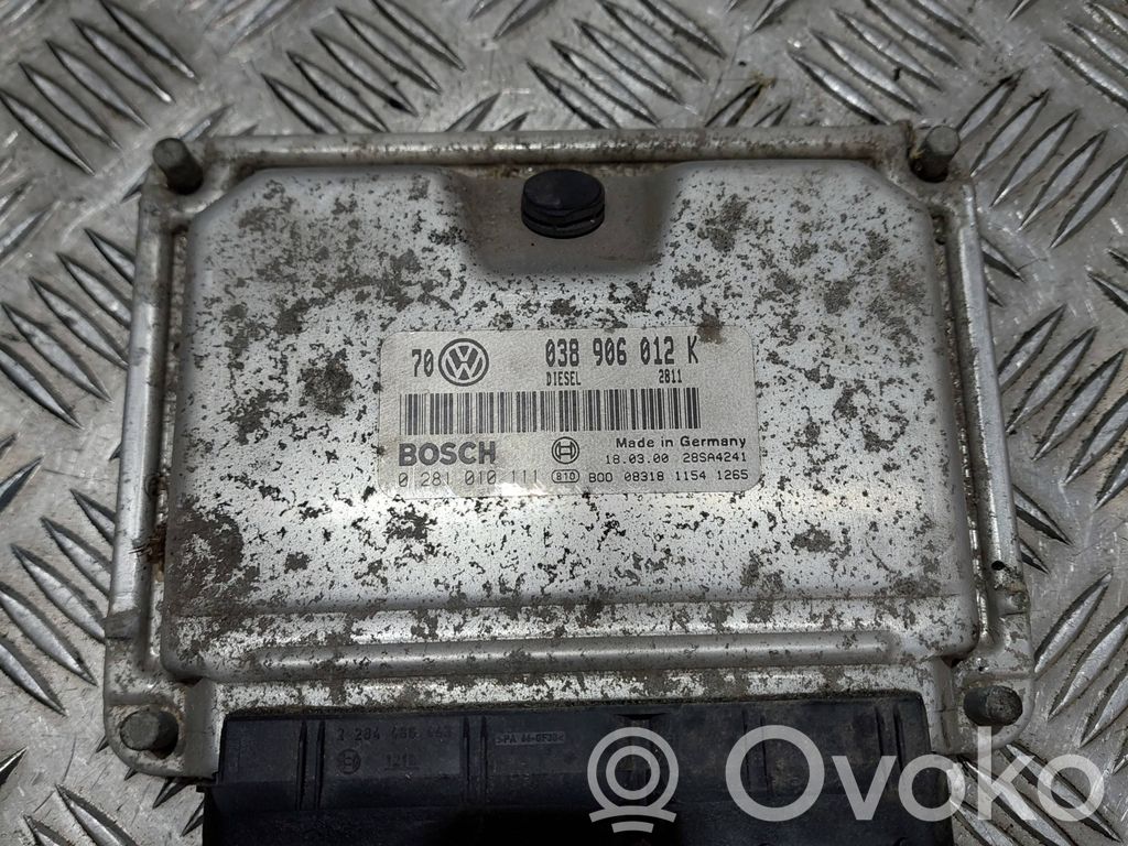 Volkswagen Golf IV Engine control unit/module 
