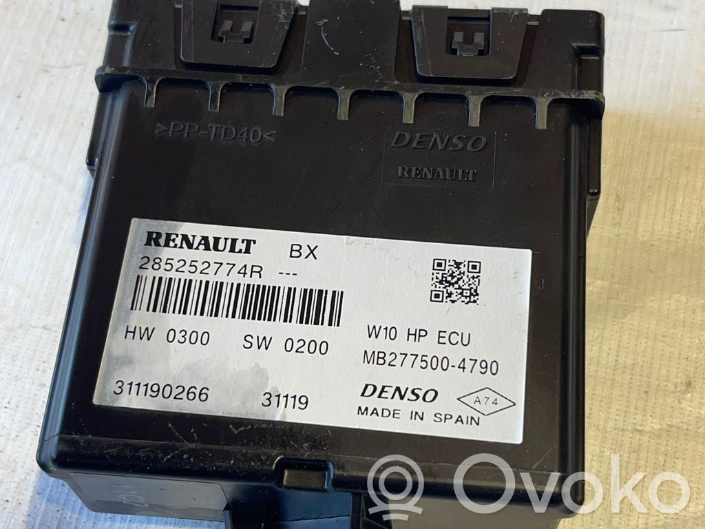Renault Zoe Citu veidu vadības bloki / moduļi 