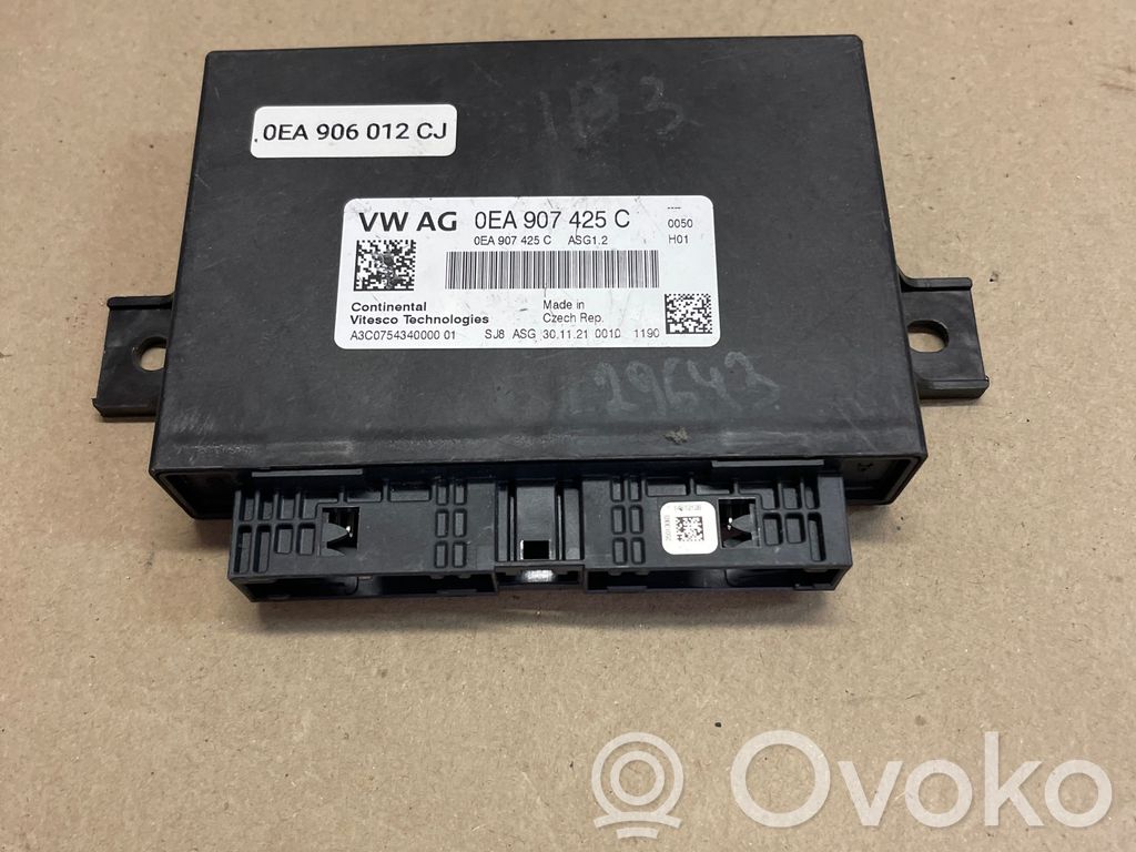 Sterownik / Moduł ECU   0EA906012CJ,0EA907425C,A3C07543400000