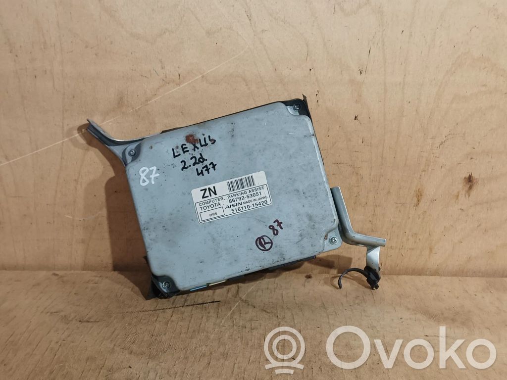 Lexus IS 220D-250-350 Parking PDC control unit/module 