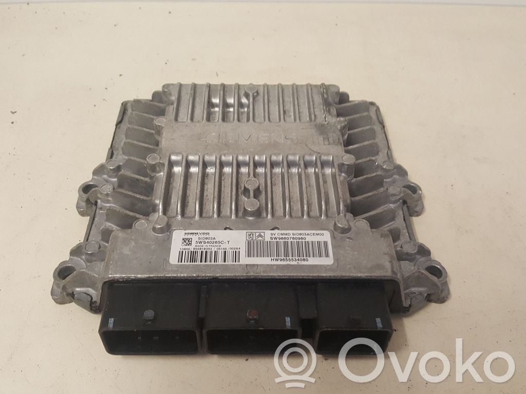 Peugeot 407 Engine control unit/module 