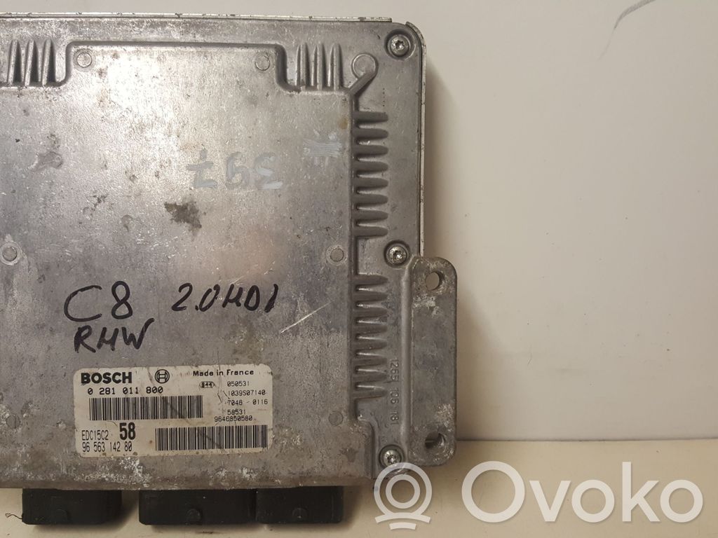 Citroen C8 Engine control unit/module 