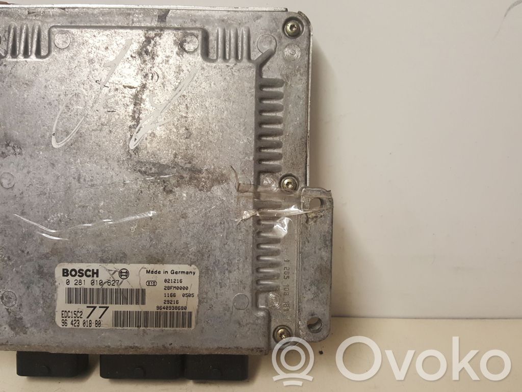 Engine control unit/module   9642301880,0281010627,EDC15C277,EDC15C2