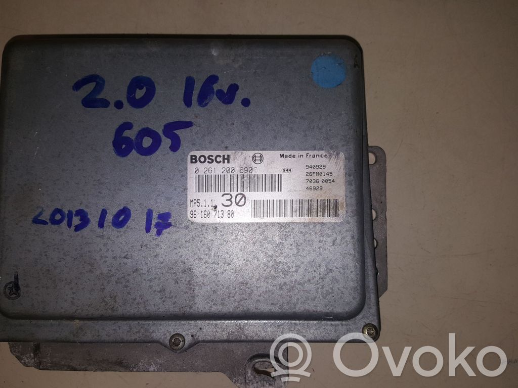 Peugeot 605 Engine control unit/module 