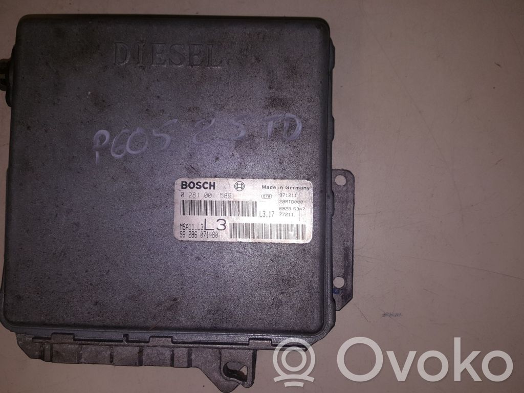 Peugeot 605 Engine control unit/module 