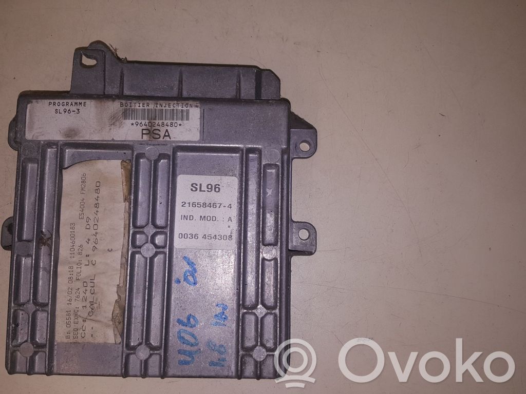 Peugeot 406 Engine control unit/module 