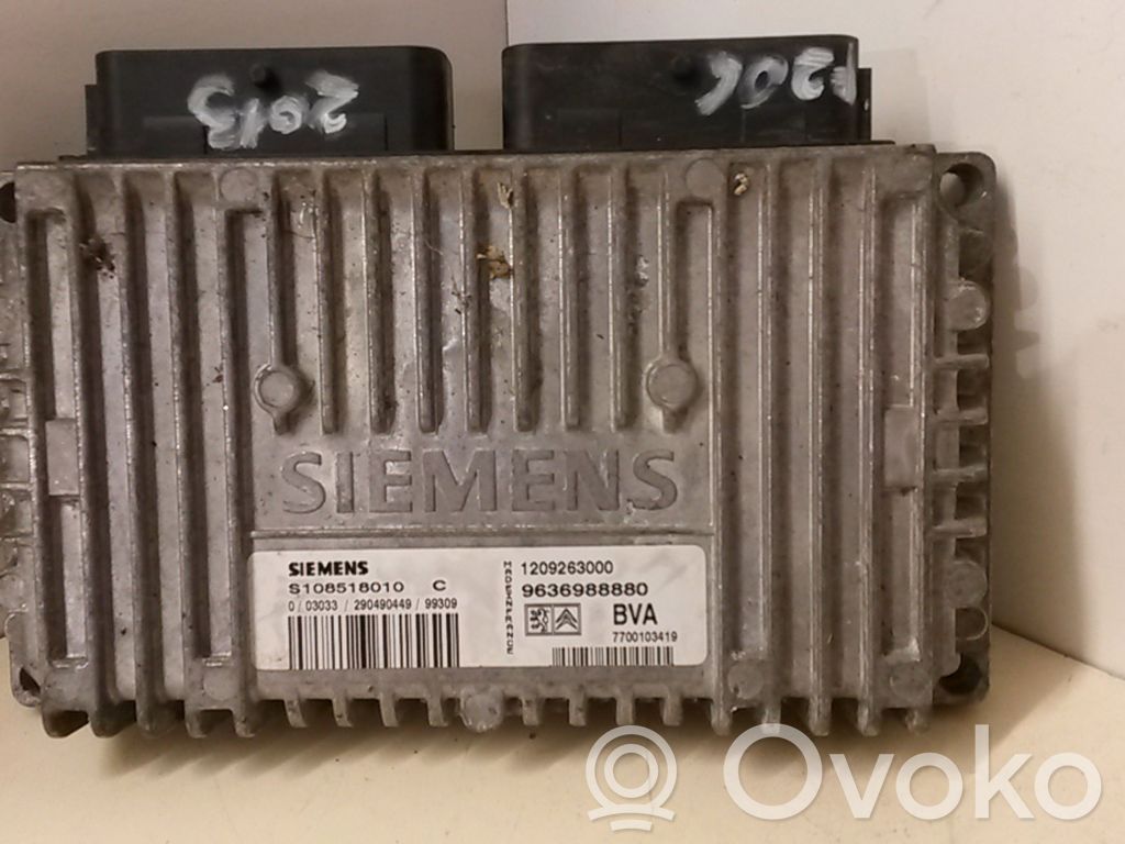 Peugeot 206 Gearbox control unit/module 