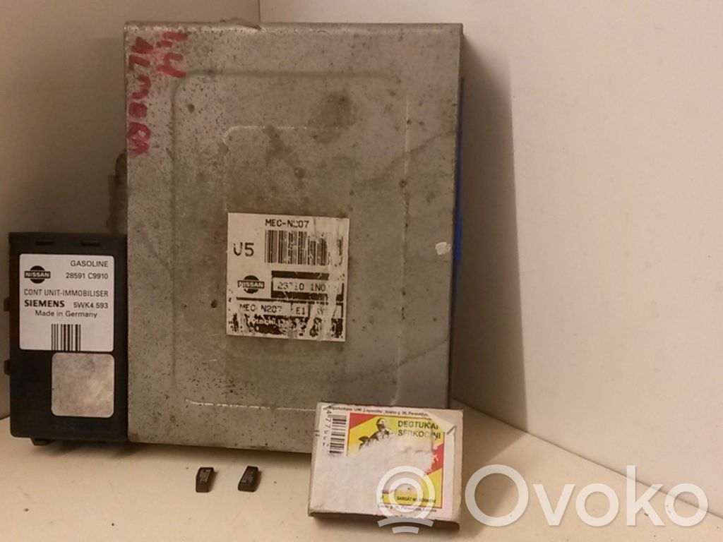 Nissan Almera Engine ECU kit and lock set 