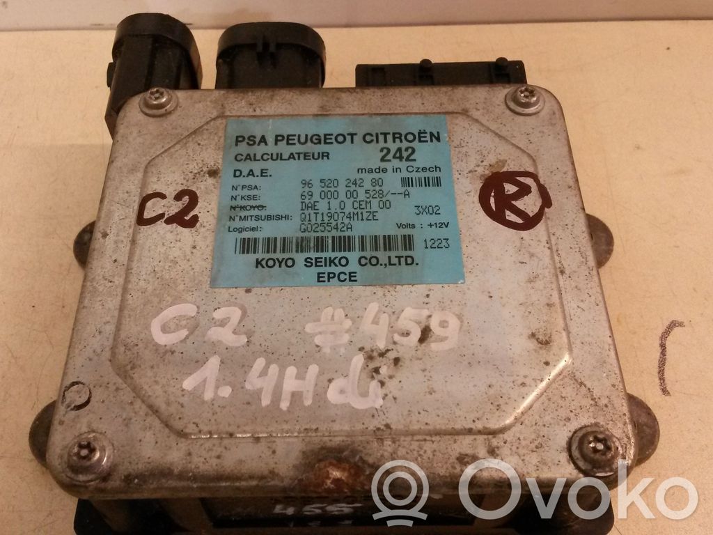 Power steering control unit/module   9652024280,6900000528,Q1T19074M1ZE