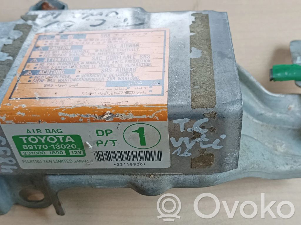 Toyota Corolla E110 Airbag control unit/module 