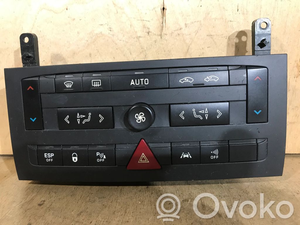 Citroen C6 Climate control unit 