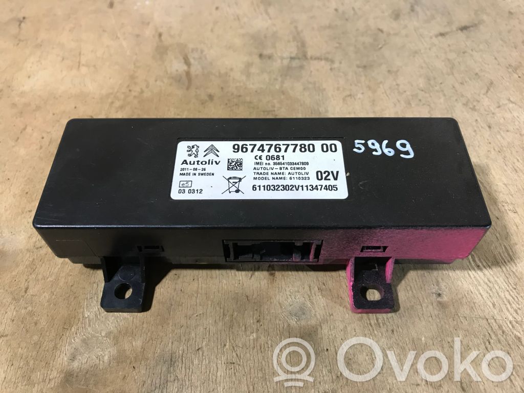 Phone control unit/module   9674767780,6110323