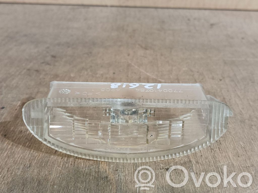 Renault Clio II Number plate light 