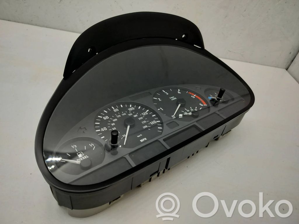 BMW 3 E46 Spidometrs (instrumentu panelī) 
