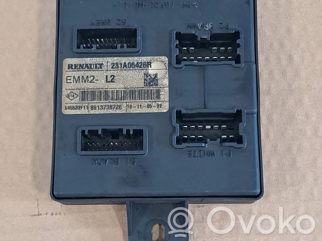 Other control units/modules   231A06426R