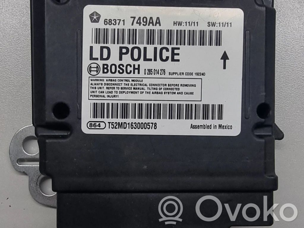 Dodge Charger Airbag control unit/module 