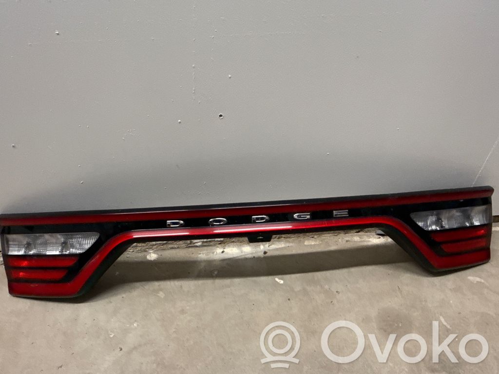Dodge Durango Trunk door license plate light bar 