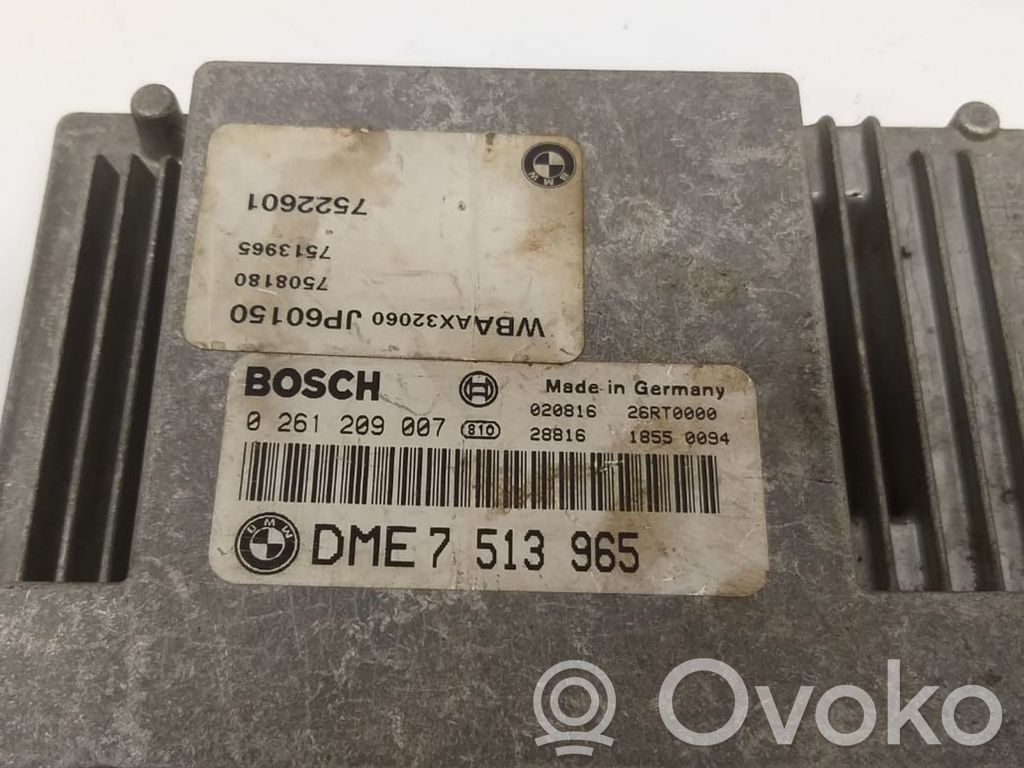 BMW 3 E46 Sterownik / Moduł ECU 
