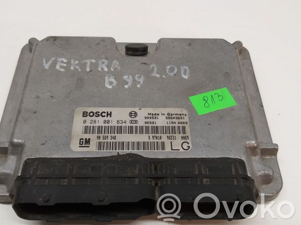 Engine control unit/module   0281001634,90569348,28SA3691,11540069
