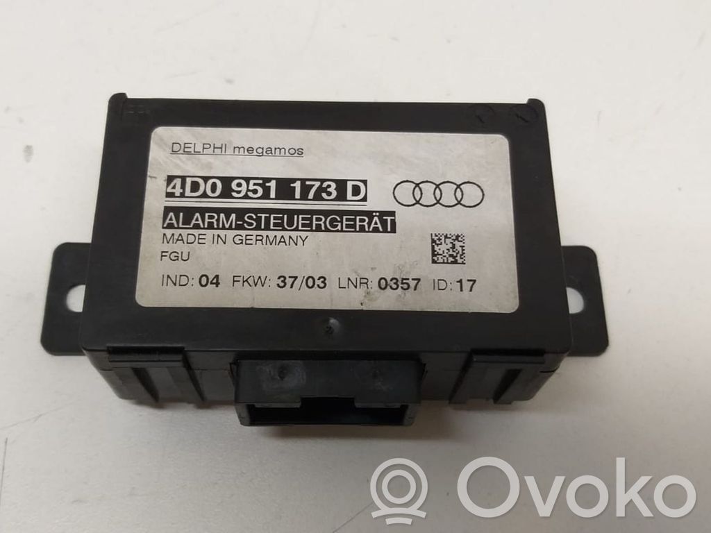 Unidad de control/módulo de alarma   4D0951173D