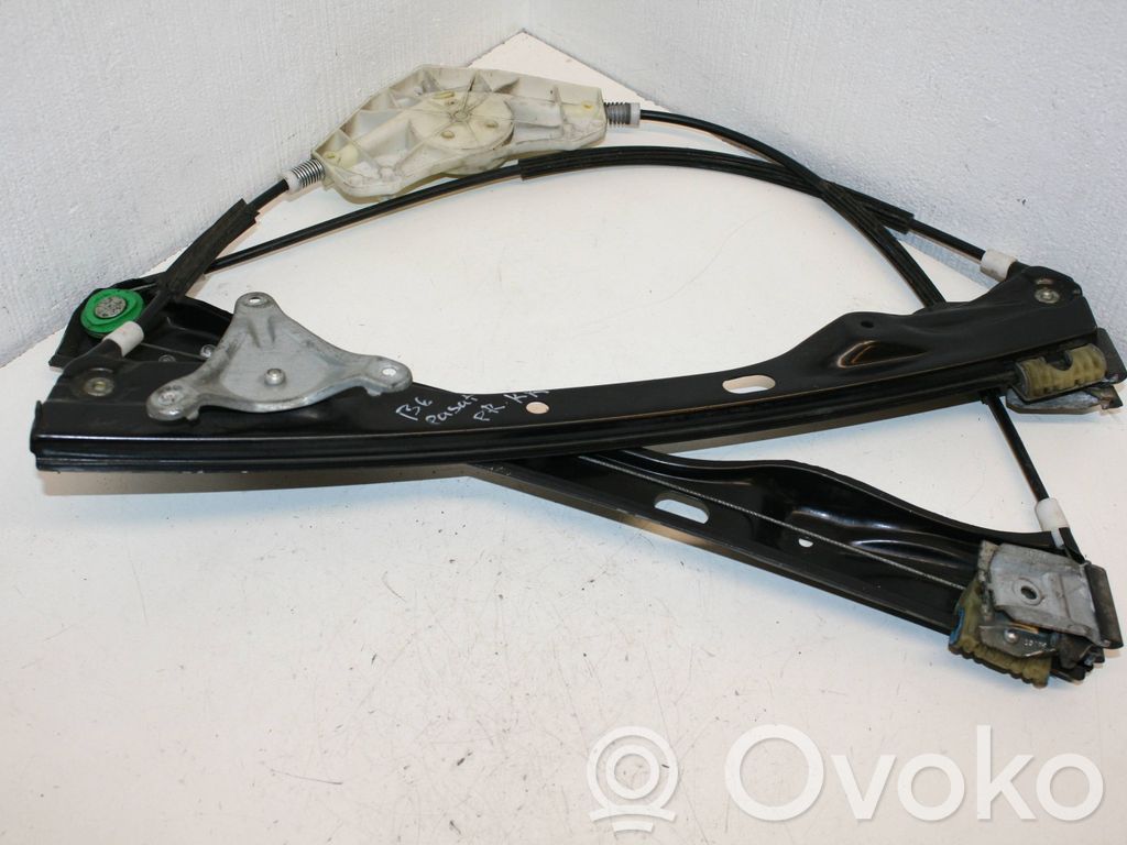 Volkswagen PASSAT B6 Mechanizm podnoszenia szyby przedniej bez silnika 