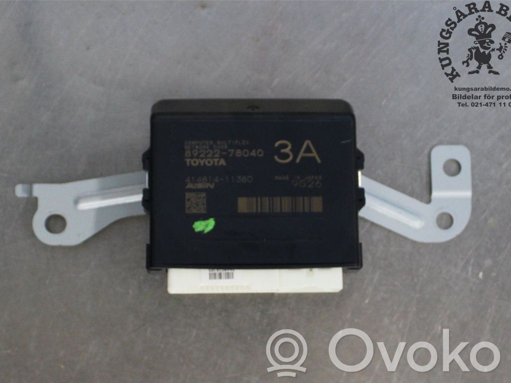Unité de commande / module de hayon   8922278040,8922278040,8922278040