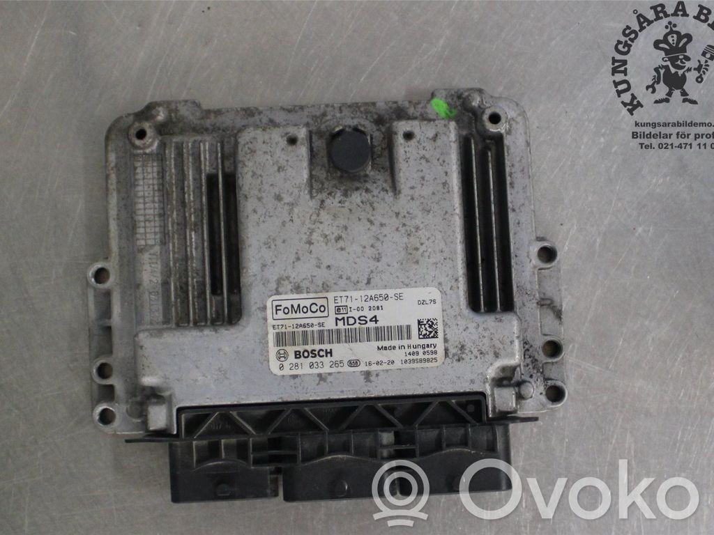 Unidad de control/módulo de la inyección   1846927,ET7112A650SE,ET7112A650SE