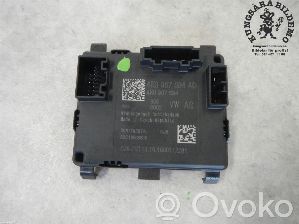 Porsche Panamera (970) Sunroof control unit/module 