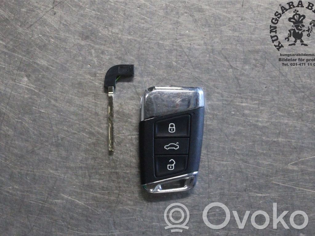 Skoda Superb B8 (3V) Klucz / Karta zapłonu 