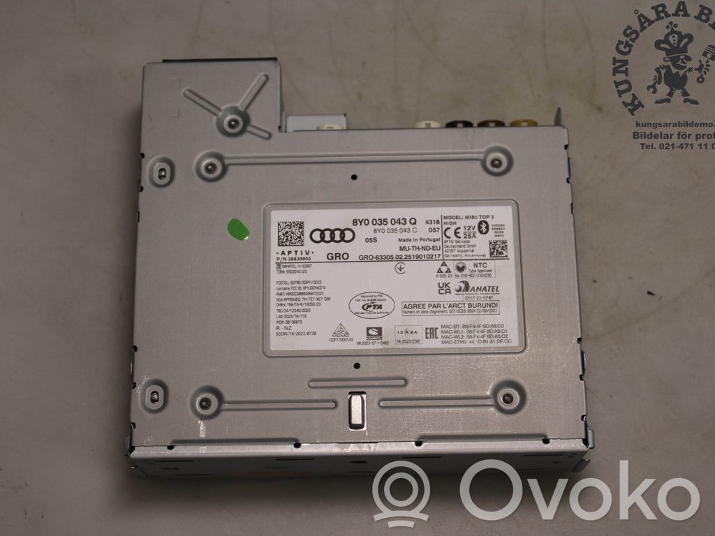 Audi A3 8Y Panel / Radioodtwarzacz CD/DVD/GPS 