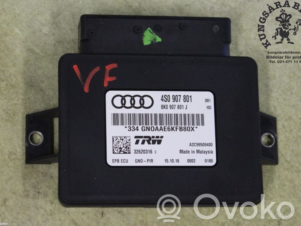 Module de commande de frein à main   4S0907801,4S0907801,4S0907801