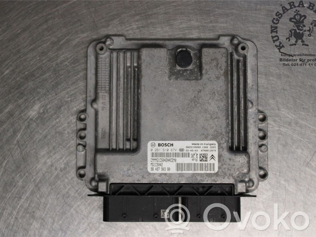 Citroen C5 Aircross Injection control unit/module 