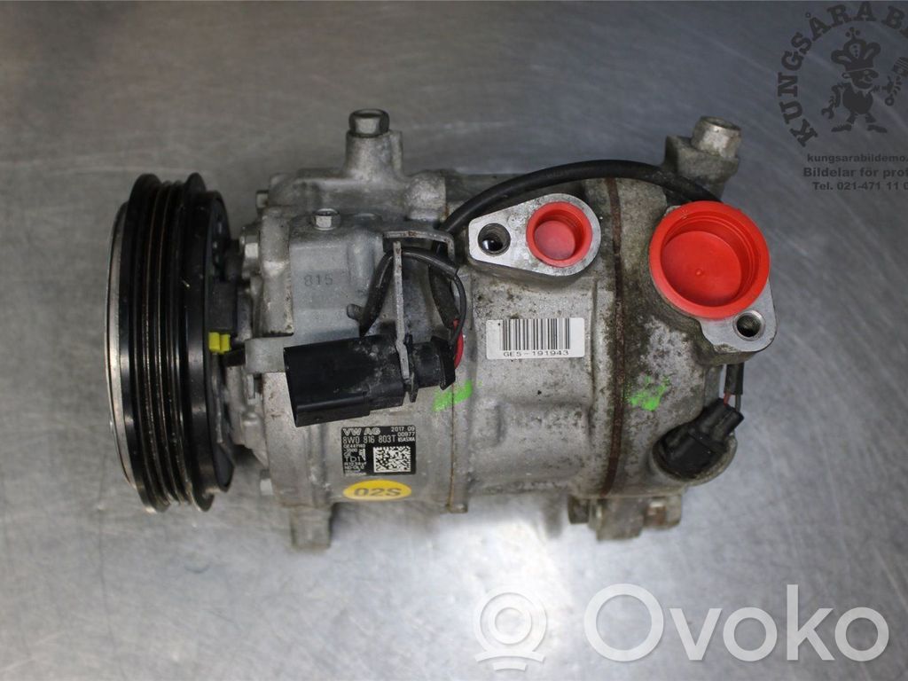 Audi A4 S4 B9 Kompresor / Sprężarka klimatyzacji A/C 
