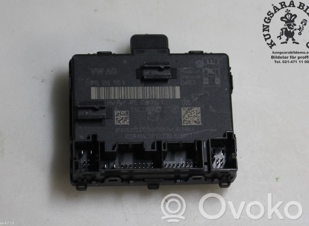 Porsche Cayenne (9PA) Unitate/modul comandă uși 
