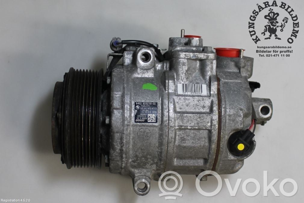 BMW 1 F20 F21 Air conditioning (A/C) compressor (pump) 