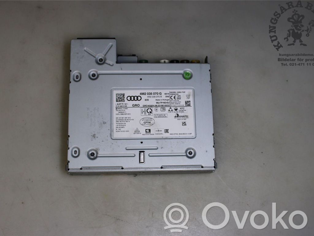 Audi A6 S6 C8 4K Bedieneinheit Controller Multimedia 