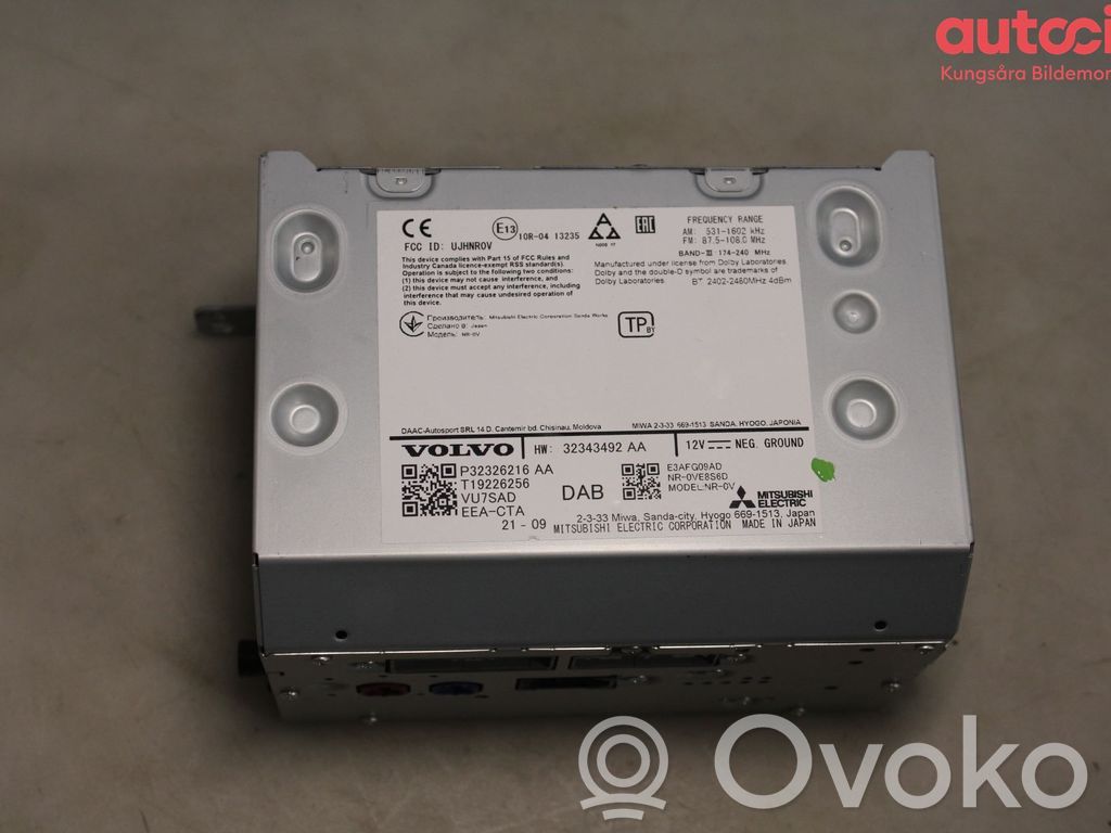 Volvo V60 Panel / Radioodtwarzacz CD/DVD/GPS 
