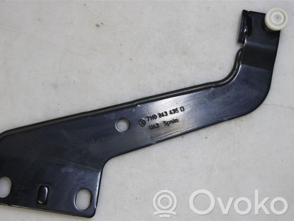 Volkswagen Sharan Guida/cerniera superiore del rullo del portellone scorrevole