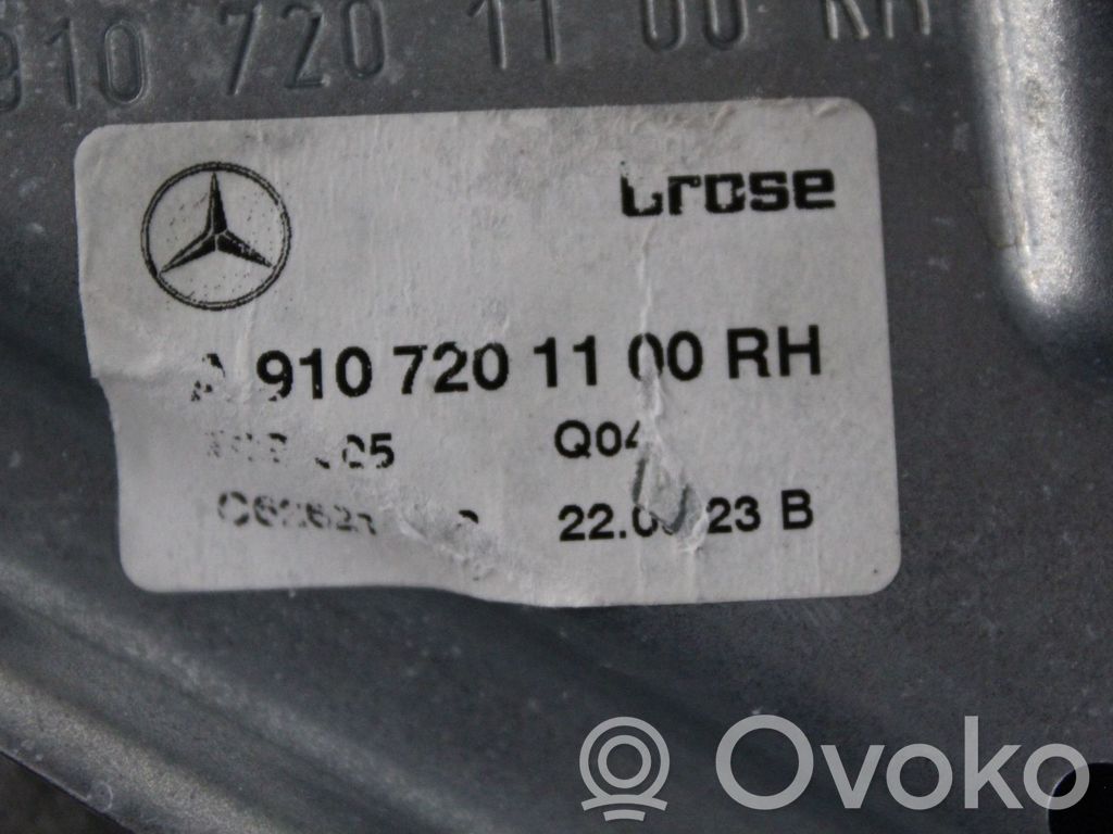 Mercedes-Benz Sprinter W907 W910 Alzacristalli della portiera anteriore con motorino