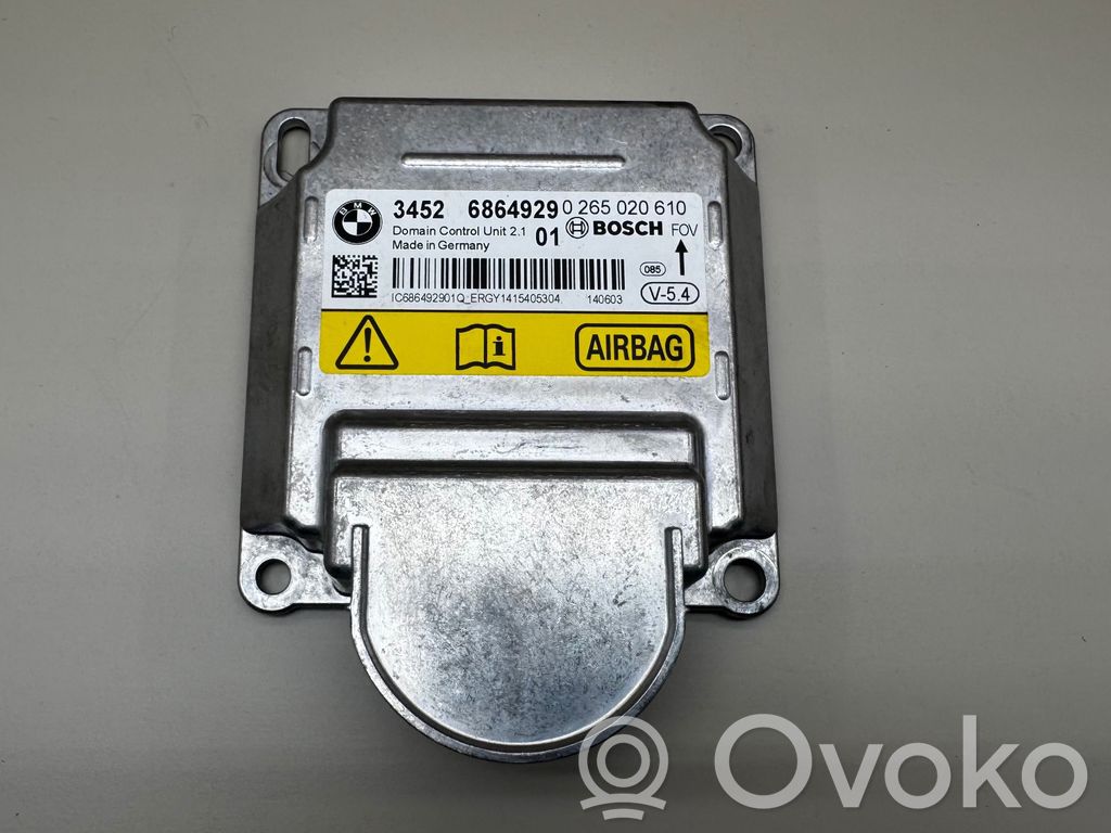 BMW 7 F01 F02 F03 F04 Sterownik / Moduł Airbag 